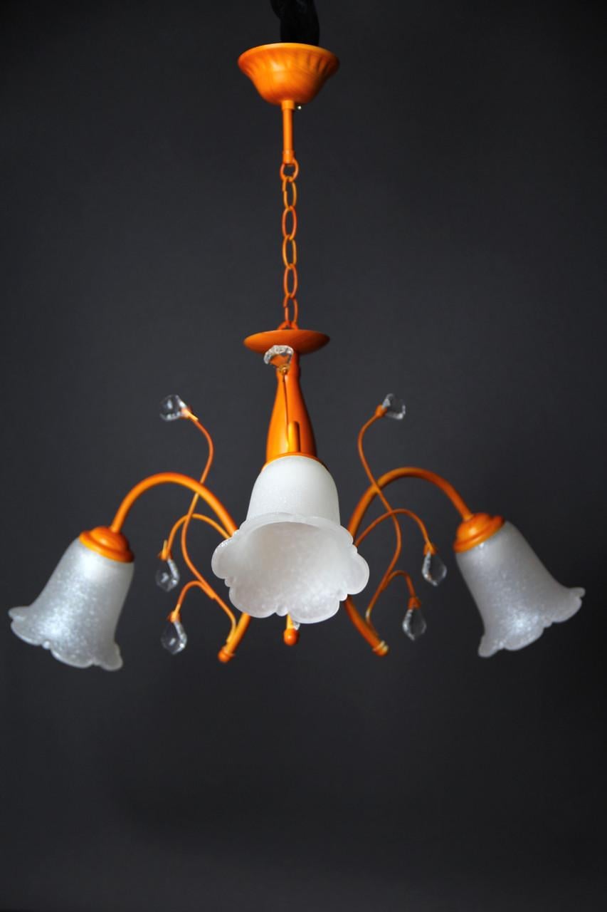 Люстра Svlight трехламповая V2908/3 Коричневый (372922811)