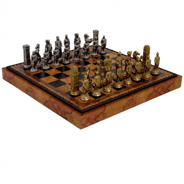 Шахматы элитные подарочные Римляне и Варвары 93M 219MAP