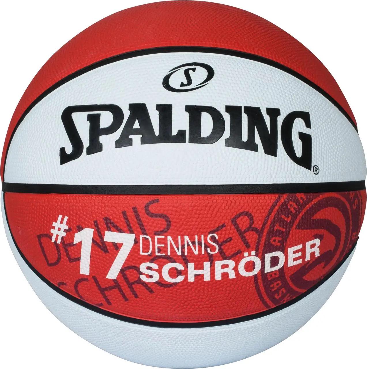 Мяч баскетбольный Spalding NBA Player Dennis Schroeder Size-7 NBA_DS_7 - фото 2