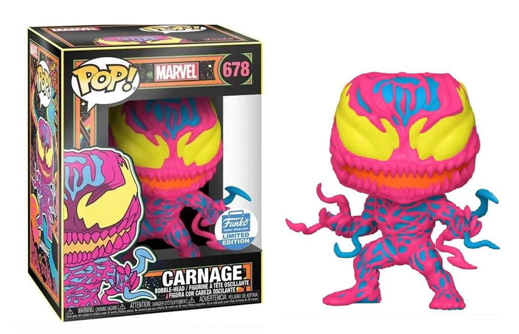 Фигурка коллекционная Funko POP Carnage Spider-Man Marvel Карнаж Марвел №678 (06/678) - фото 2