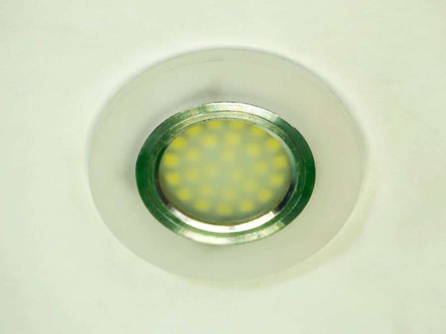 Точечный светильник акриловый со встроенной LED подсветкой матовый (7870R)