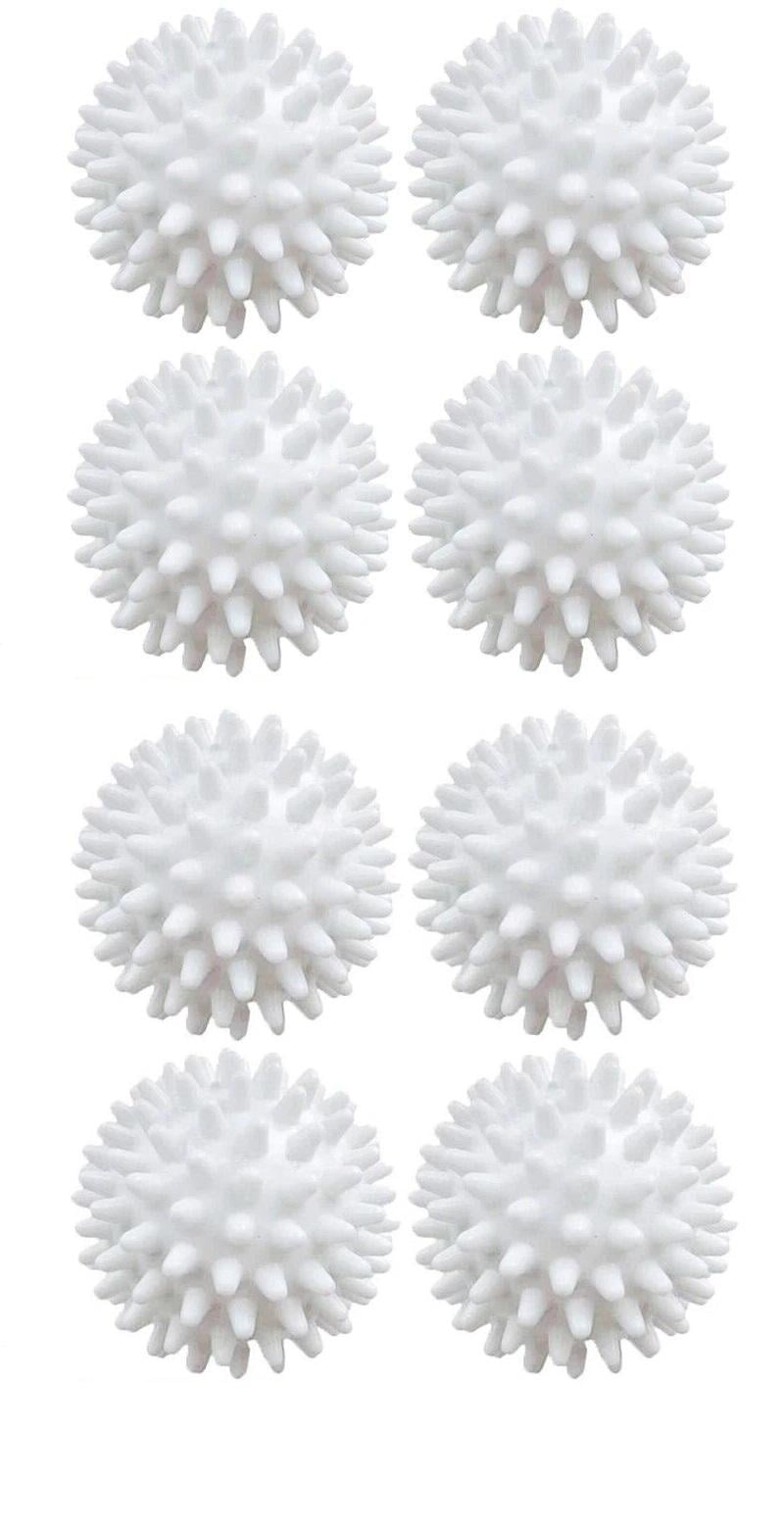 Комплект м'ячиків для прання Kayfovo KB8W та мішечок для прання KBW1 8 шт. White (28682)