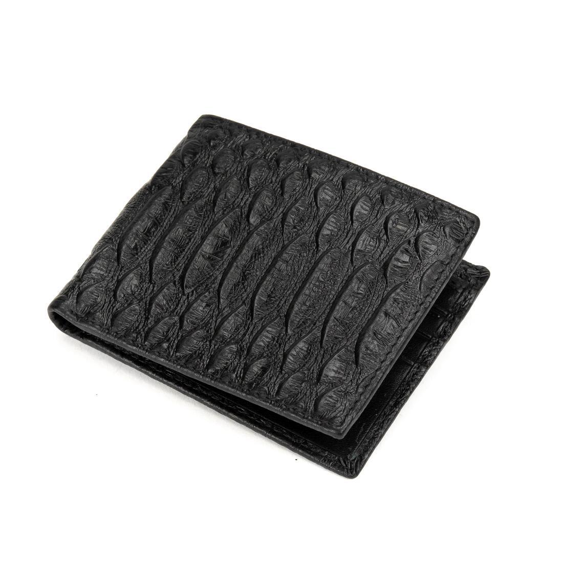 Портмоне мужское Royal Bag M39-1023-34А с тиснением Черный (7623)