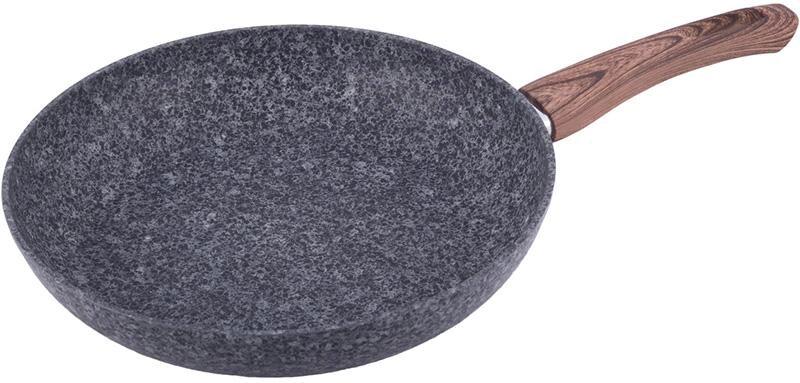 Сковорода Kamille Grey Marble індукційна з антипригарним покриттям 26 см (KM-4162)