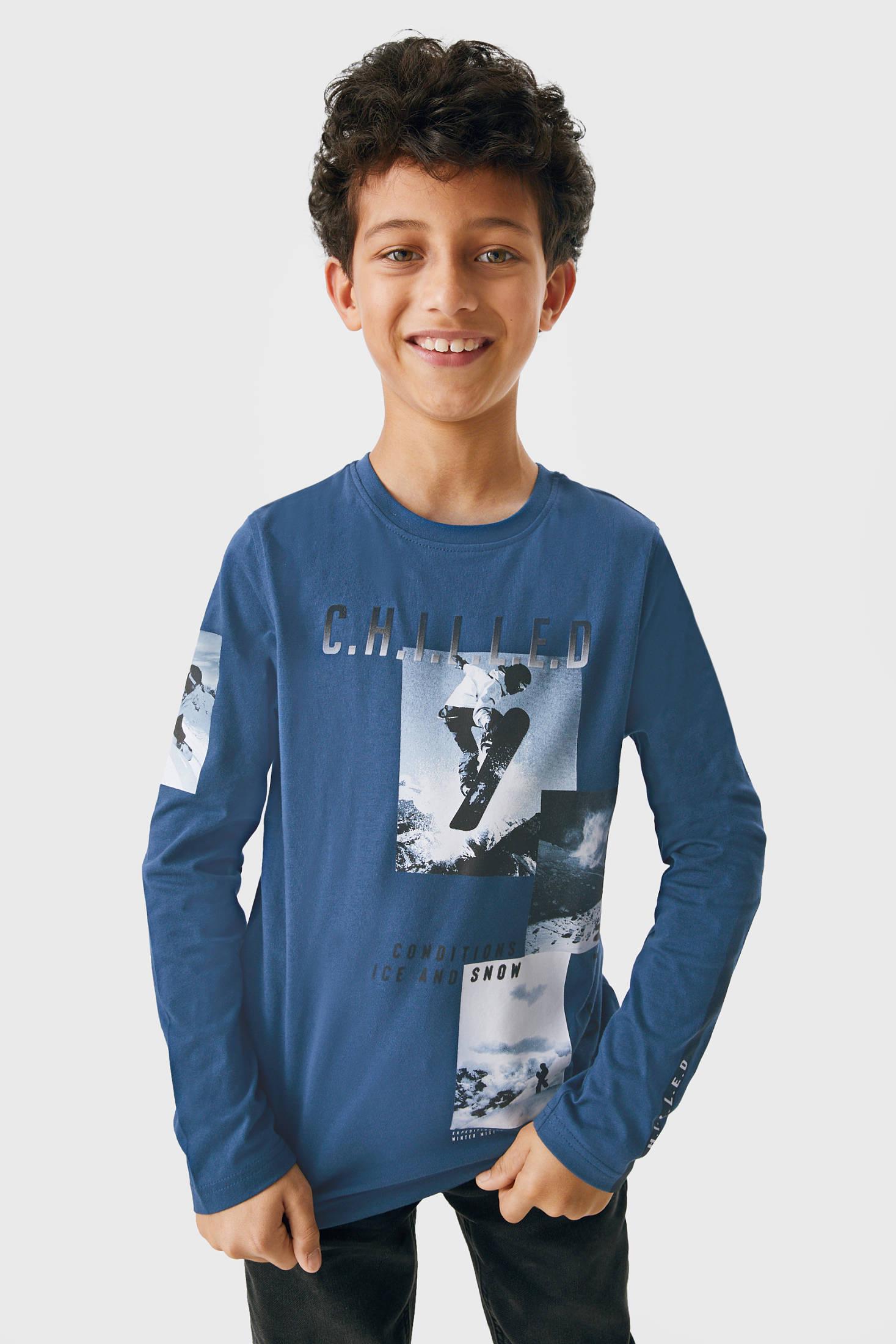 Реглан для хлопчика підлітка C&A 146-152 см Blue (2145719)