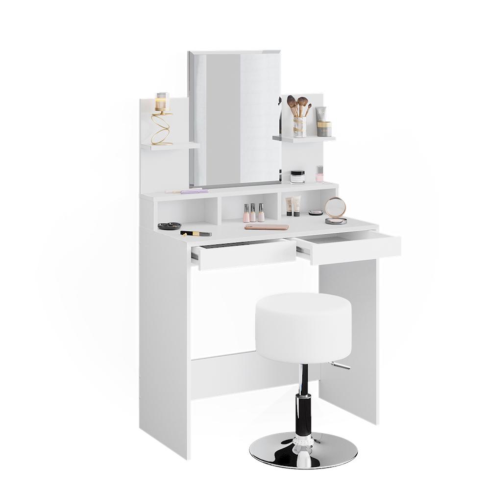 Туалетный столик Vicco Ania со стулом Белый - фото 7