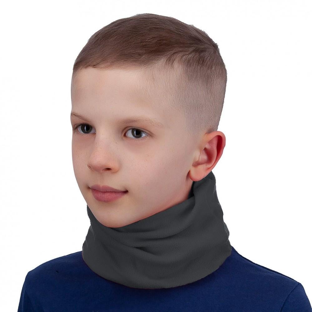 Балаклава дитяча IVN фліс 3в1 Сірий (IV-6968-3) - фото 5 Балаклава дитяча IVN фліс 3в1 Сірий (IV-6968-3) - фото 5