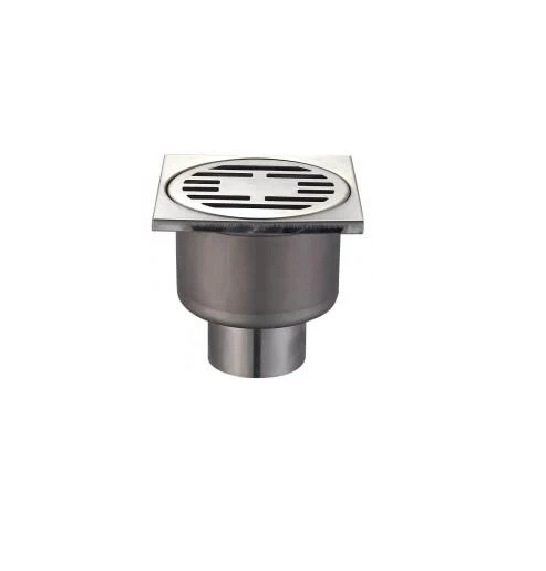 Трап для душу MIXXUS Drain-01-10х10-180 прямий з нержавіючої сталі