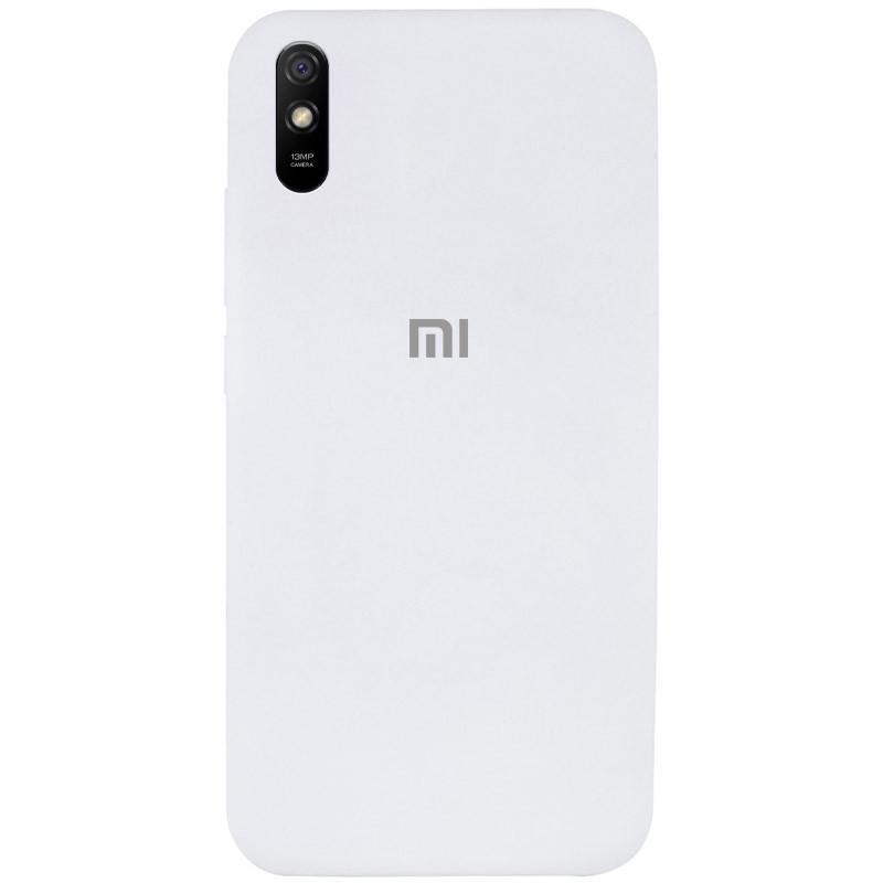 Противоударный Чехол Silicone Cover Full Protective (AA) для Xiaomi Redmi 9A Белый/White