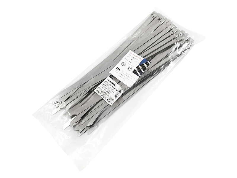 Стяжка кабельная металлическая Lemanso LMA2747 300x7,9 мм 100 шт. (8651)