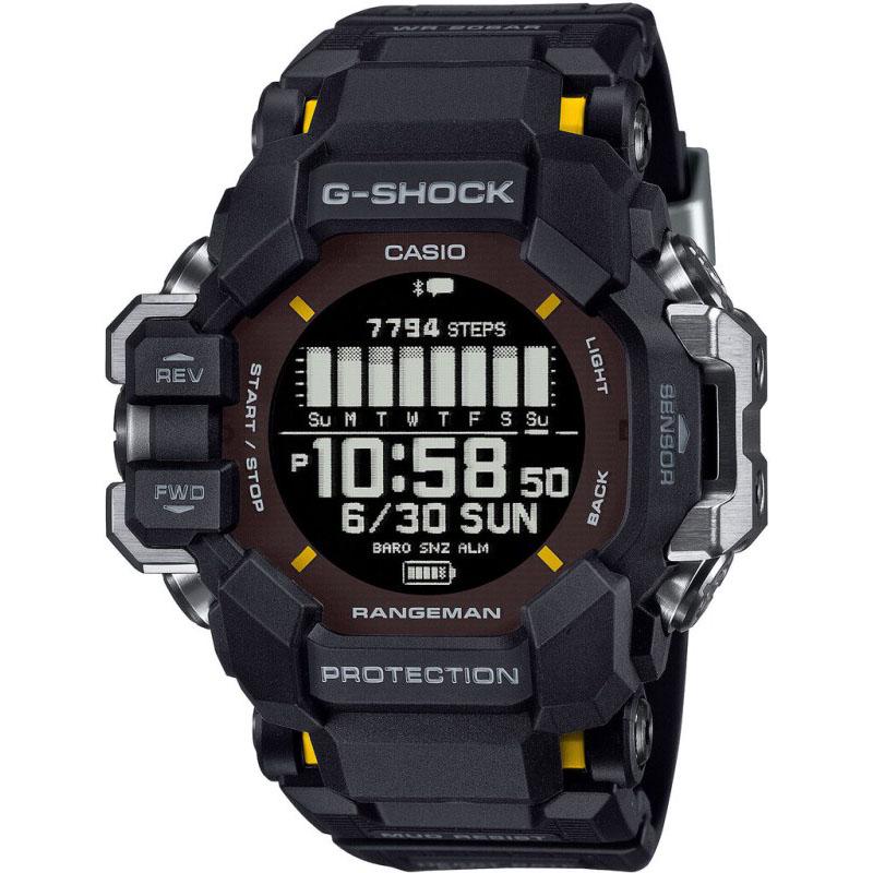 Наручний годинник чоловічий Casio GPR-H1000-1ER + кабель (176835)