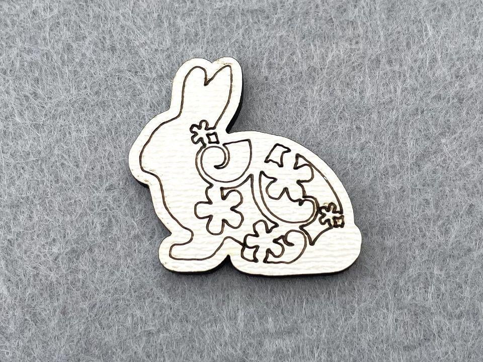 Декор из МДФ Зайчик 50 шт. (21068)