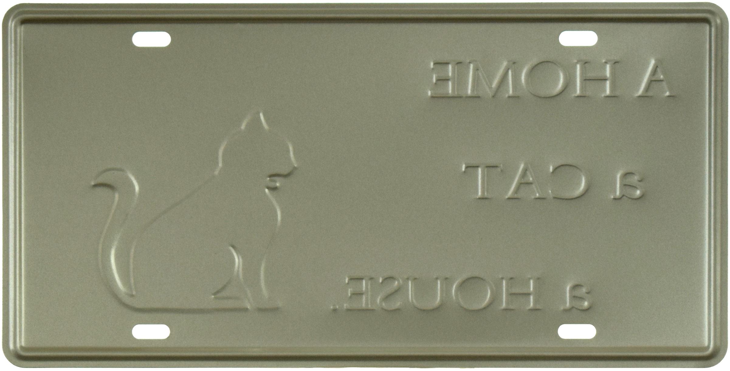 ᐉ Табличка металлическая Дом Без Кота Это Просто Дом/A Home Without A Cat  Is Just A House 15x30 см • Купить в Киеве, Украине • Лучшая цена в Эпицентр