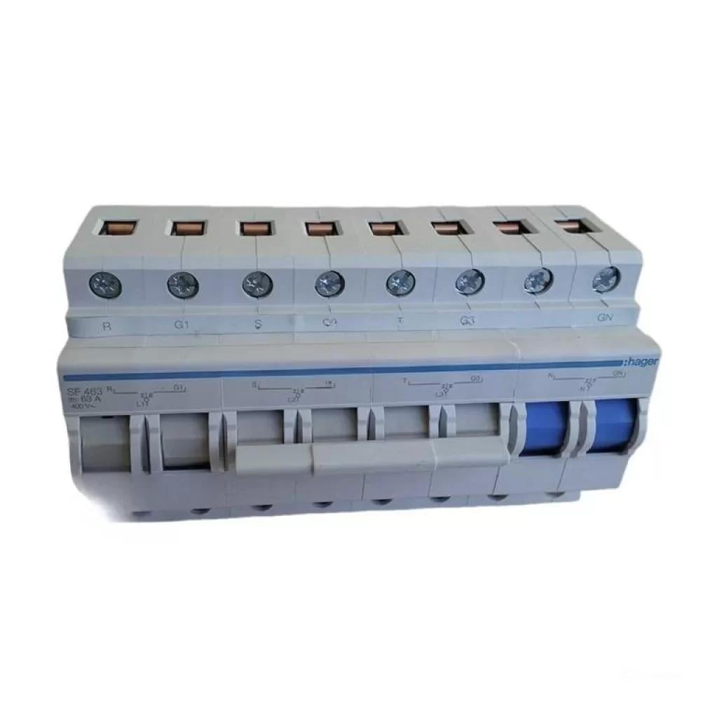 Диференційний автоматичний вимикач Hager SF463 (SF463)