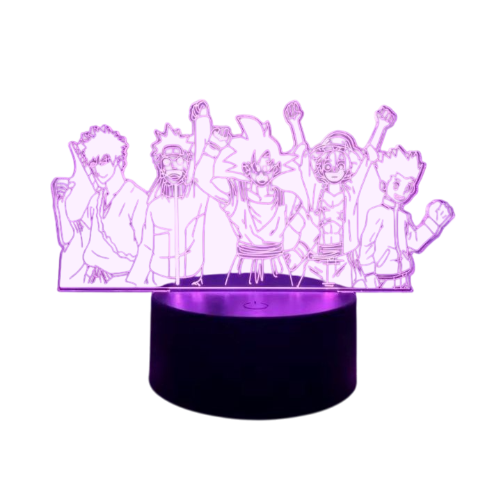 Светильник-ночник акриловый 3D Аниме Д. Луффи Соломенная шляпа One Piece (1048) Светильник-ночник акриловый 3D Аниме Д. Луффи Соломенная шляпа One Piece (1048)