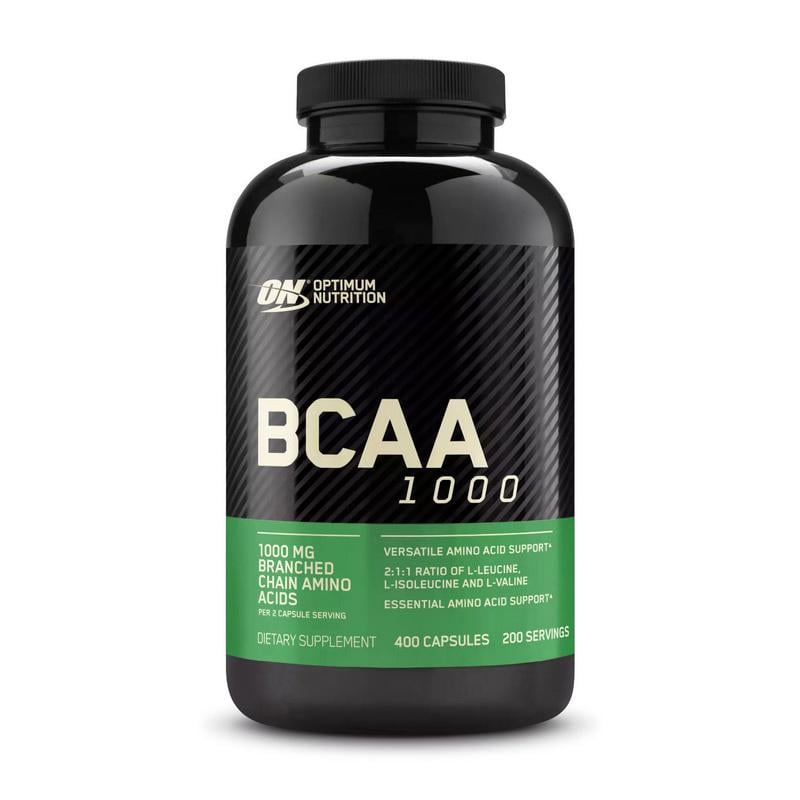Аминокислоты Optimum Nutrition BCAA 2:1:1 1000 400 капс.