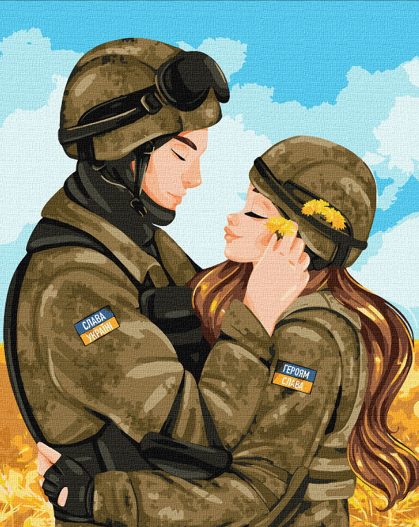 Картина по номерам Идейка Любовь победит 40х50 см (KHO2614)