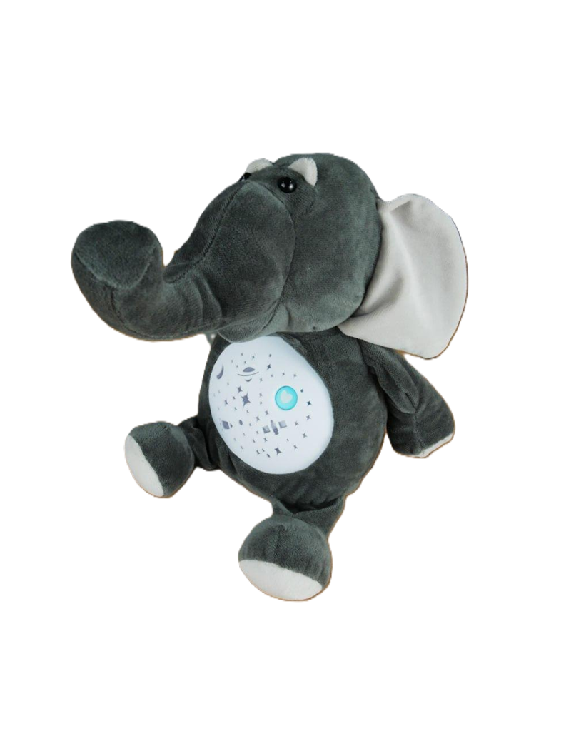 Ночник MBQ 661-8 A 18 Слоник подсветки/мелодии/проектор (165673)