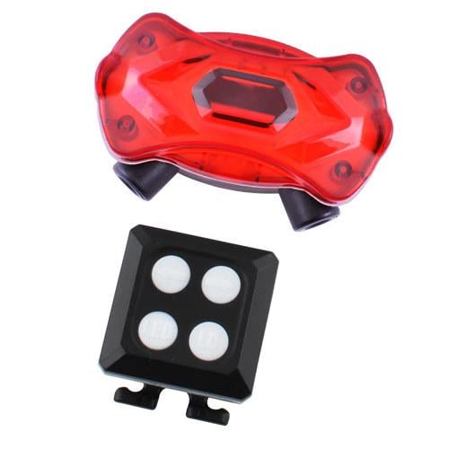 Велофонарь KXK-03 STOP сирена/2 laser/с указанием поворотов Красный/Синий (2319952281)