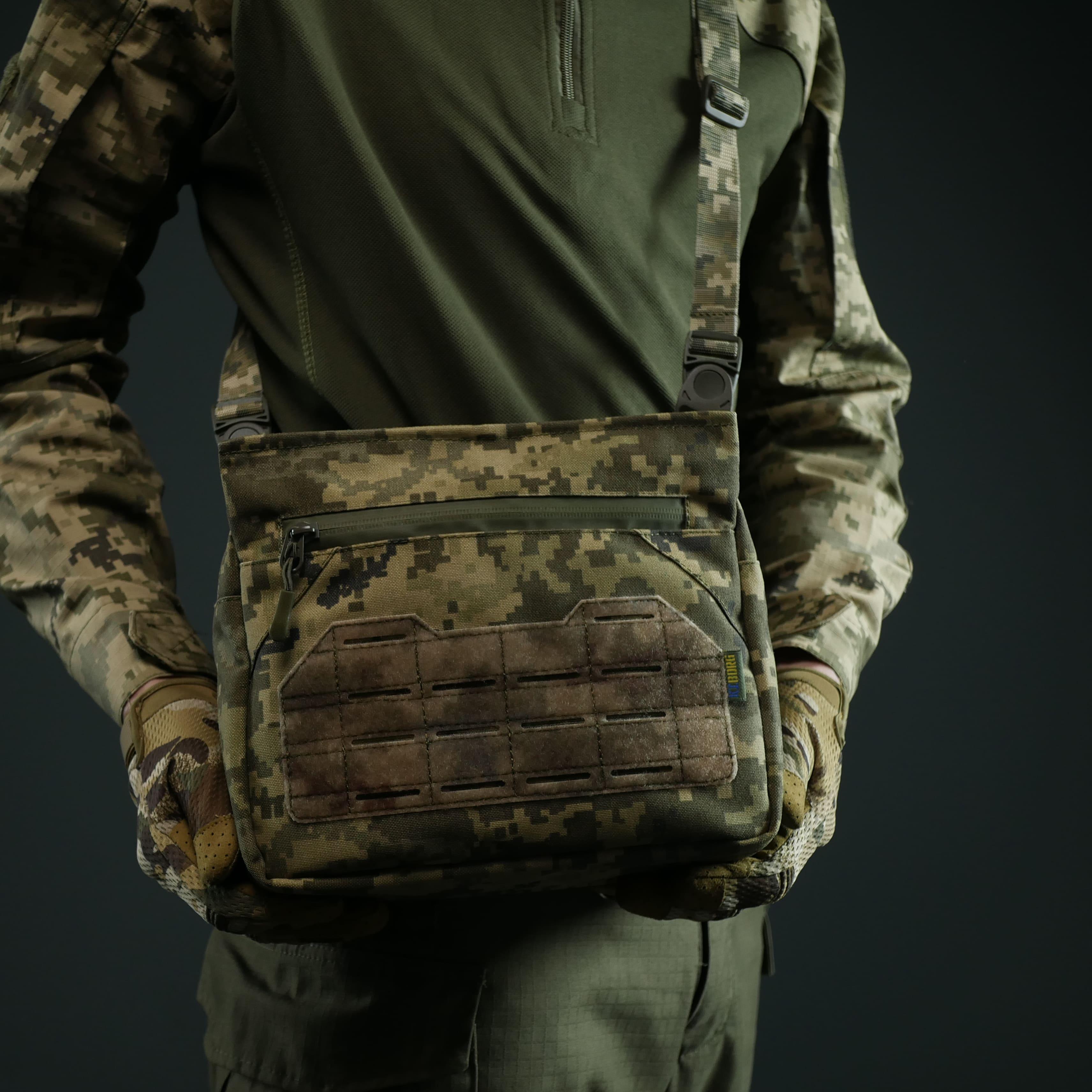 Сумка через плече Tactic city bag з IRR-просоченням Піксель (27516728) - фото 10 Сумка через плече Tactic city bag з IRR-просоченням Піксель (27516728) - фото 10