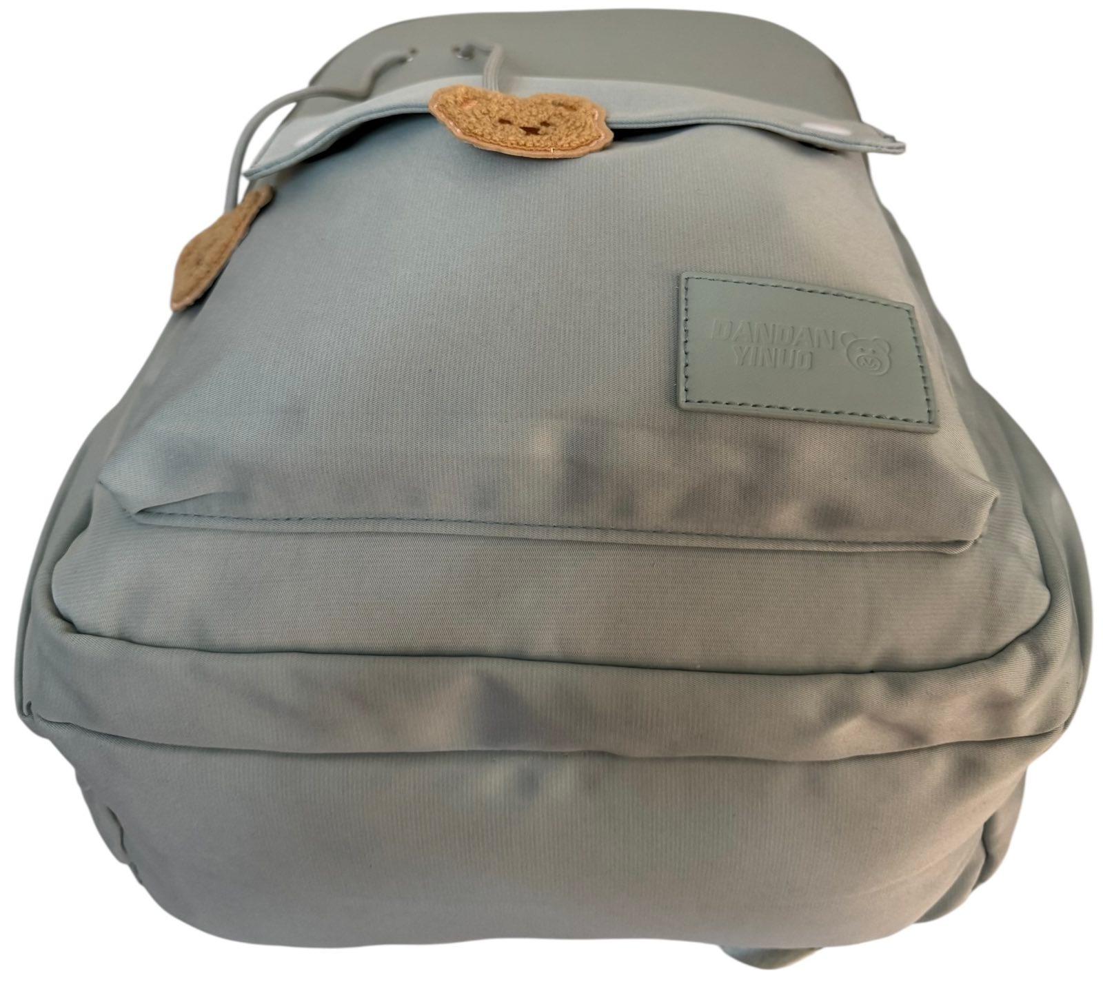 Рюкзак школьный с тремя отделениями Мятный (8806G) - фото 4 Рюкзак школьный с тремя отделениями Мятный (8806G) - фото 4