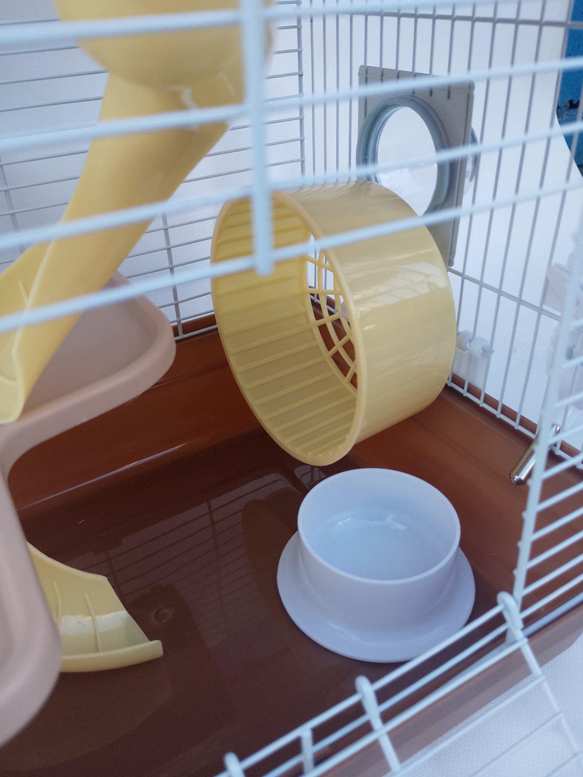 Клетка для грызунов с лабиринтом 3502 Коричневый (30060114) - фото 5 Клетка для грызунов с лабиринтом 3502 Коричневый (30060114) - фото 5