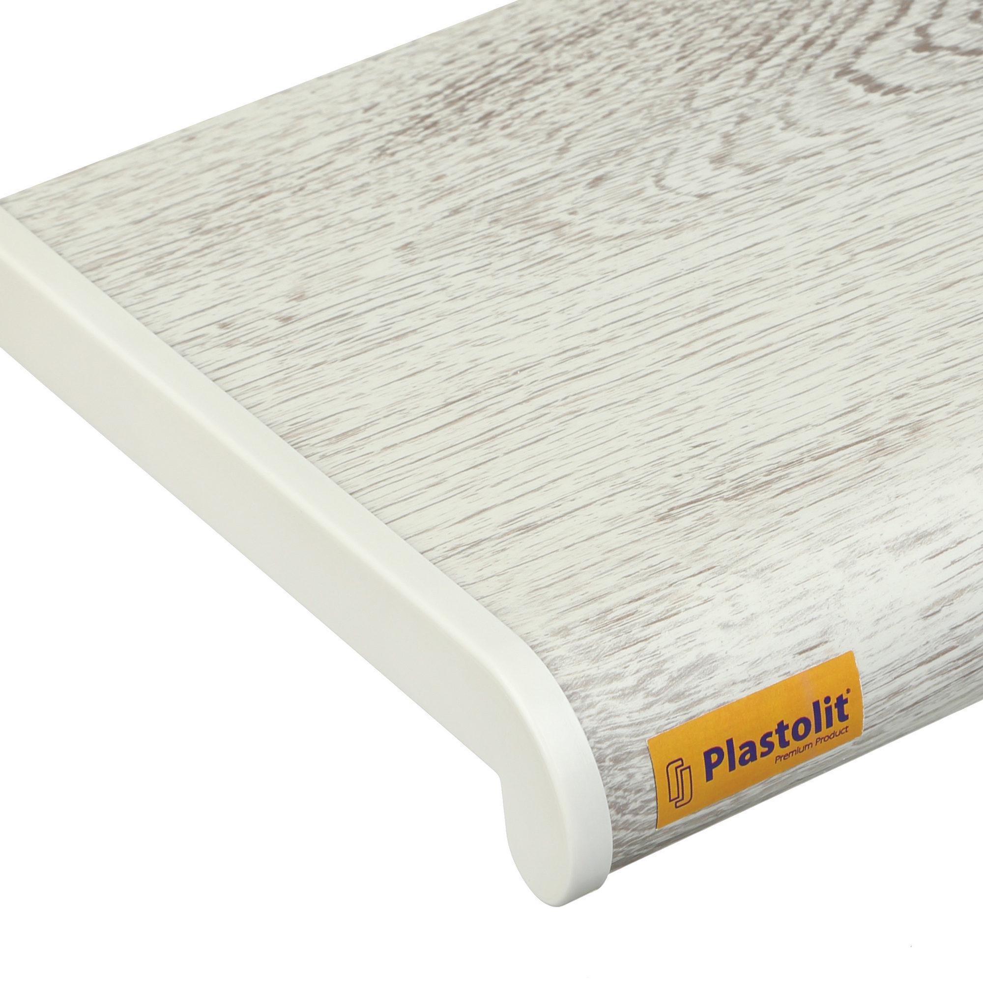 Підвіконня Plastolit 700 мм Білий дуб матовий (12-700)