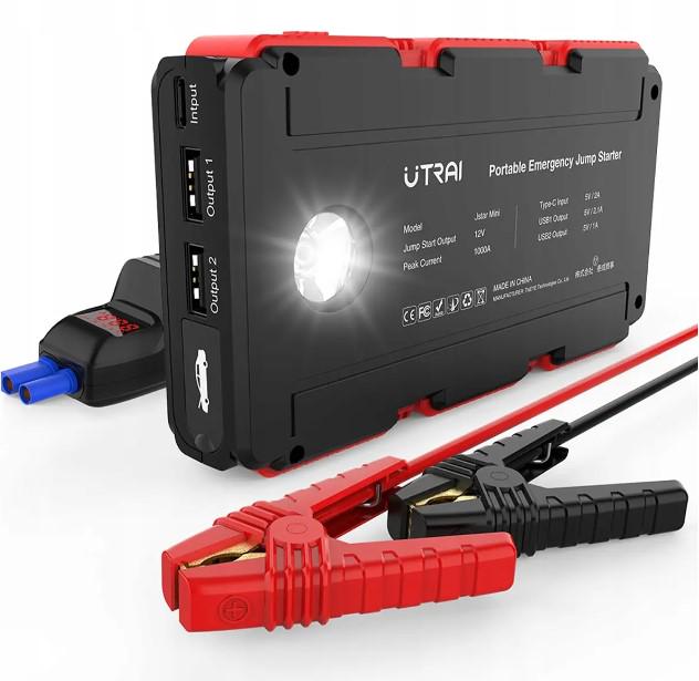 Пусковий автомобільний пристрій Jump Starter Utrai Jstar Mini 13000 mAh 1000A (9434671) - фото 8