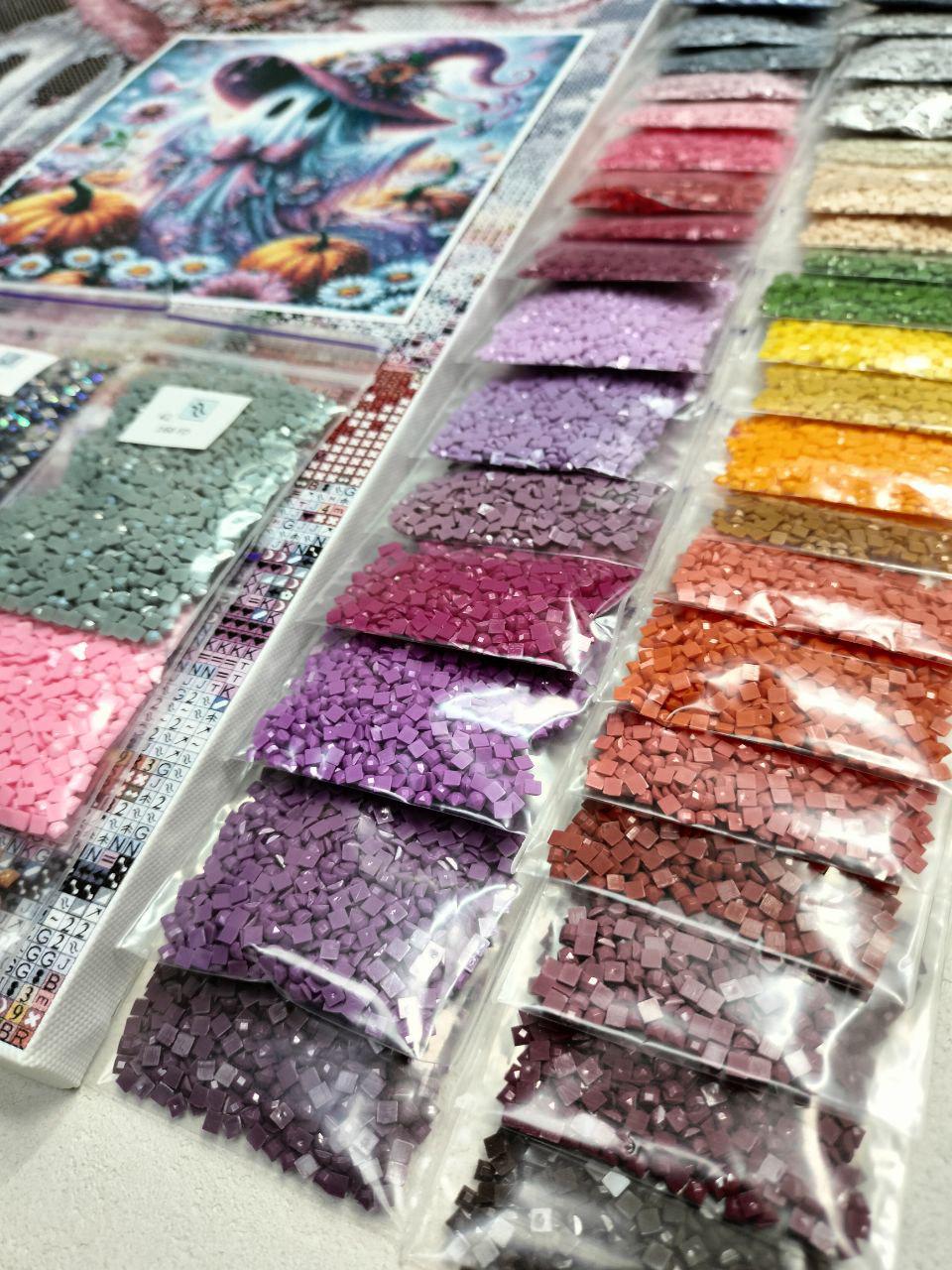 Алмазная мозаика АлМазка Волшебная примара квадратные алмазы без подрамника 40x40 см (АлМ-295) - фото 5 Алмазная мозаика АлМазка Волшебная примара квадратные алмазы без подрамника 40x40 см (АлМ-295) - фото 5