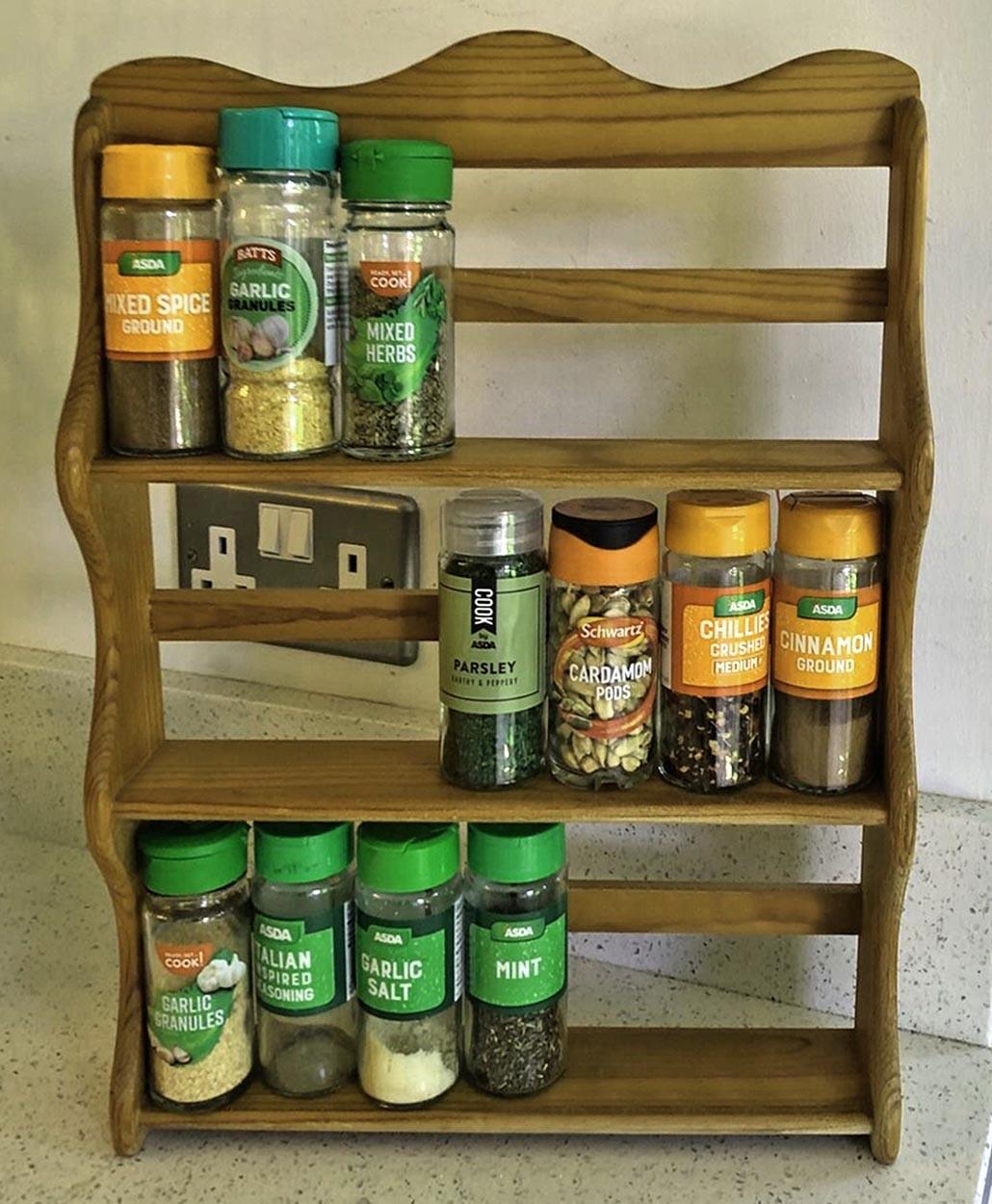 Органайзер для специй из дерева Авок Мускат (СПЦ-005807)