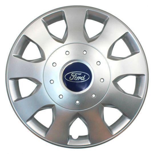 Автомобильные колпаки SKS 400 R16 с логотипом Ford 4 шт. Серебристый