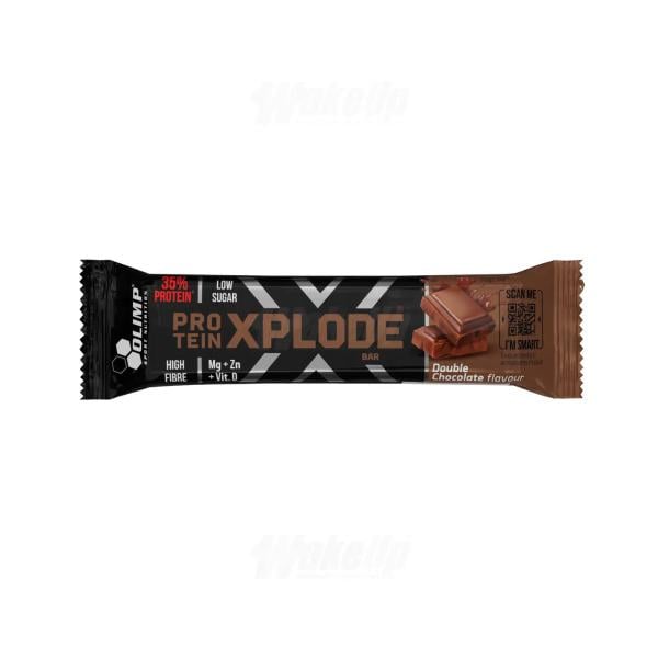 Батончик Olimp Protein Xplode bar двойной шоколад 40 г Батончик Olimp Protein Xplode bar двойной шоколад 40 г