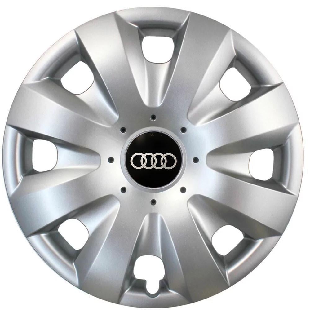 Ковпаки модельні R15 Audi 321 4 шт. SJS Сріблястий (2654558345)
