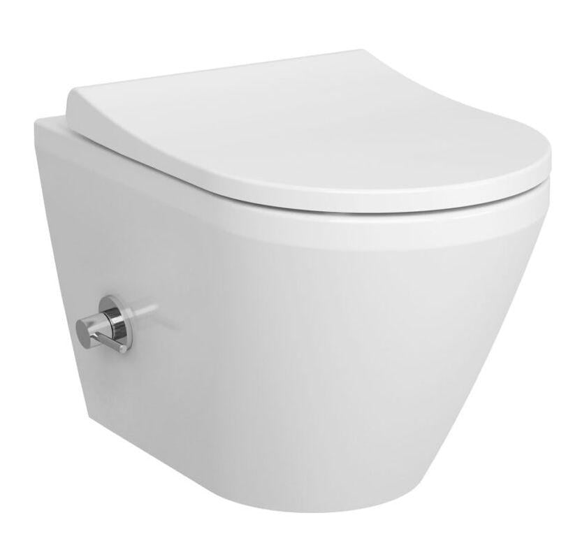 Унитаз подвесной VitrA Integra Bidet Rim-Ex 88-7041B003-7210 с сиденьем Soft Close Белый (32157135)