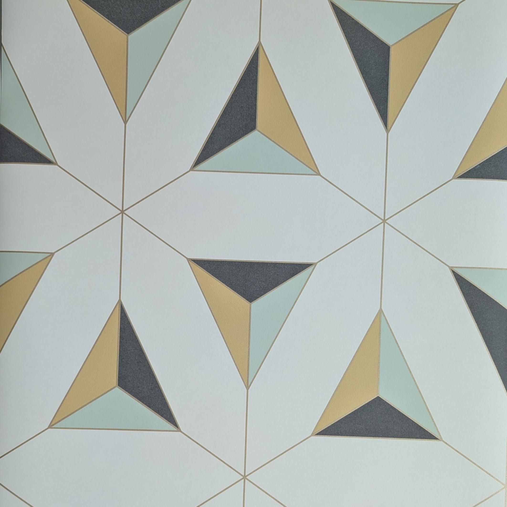 Обои виниловые Decoprint Elisir EL21071 Геометрия на флизелиновой основе 53 см Разноцветный (31119758)