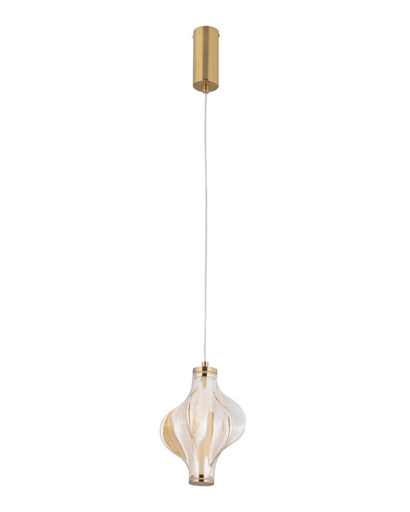 Светильник подвесной TK Lighting 18212 Elva LED 1x8W 3000K 1032Lm IP20 Латунный (35599243)