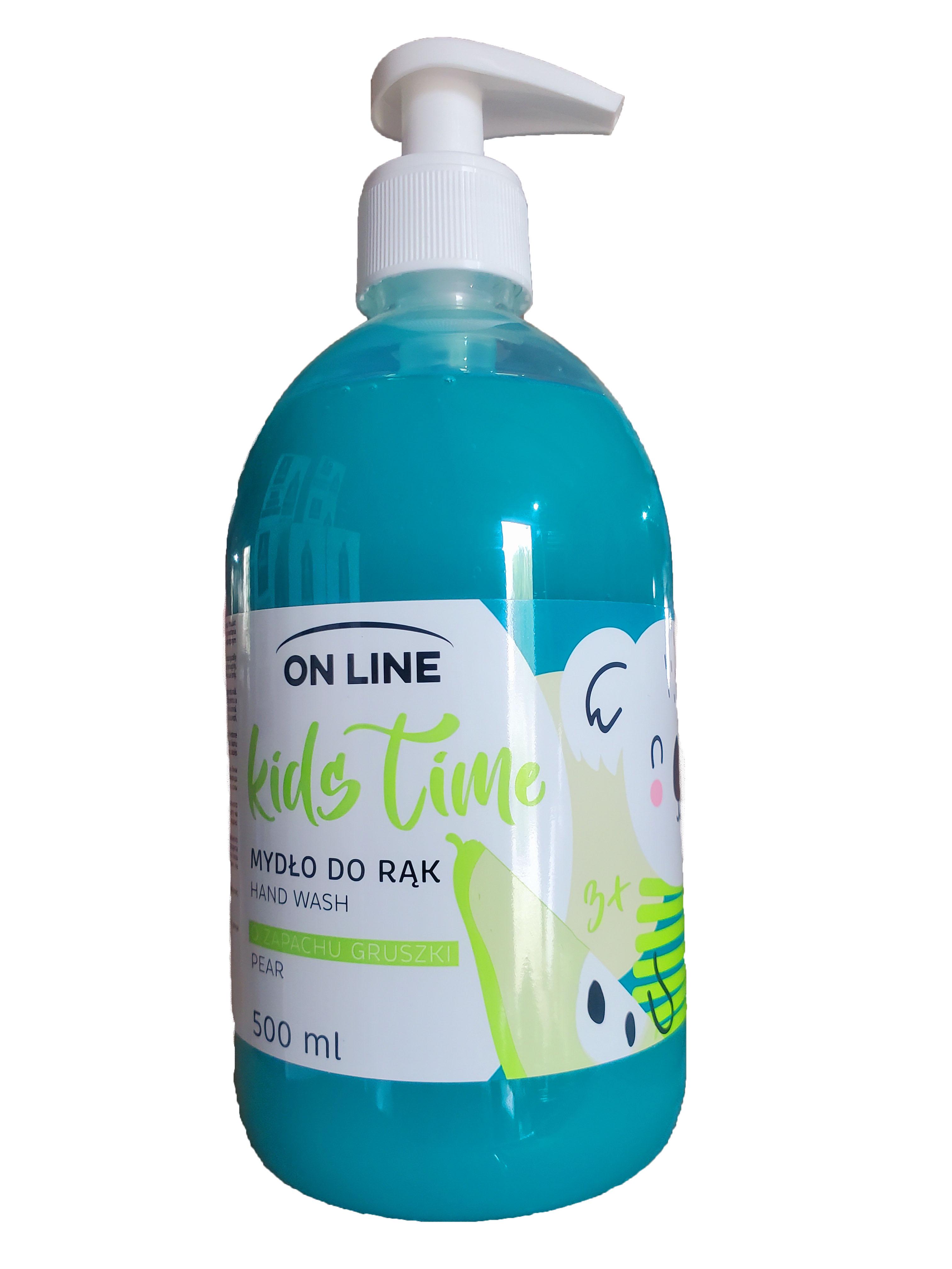 Детское мыло On Line Kids Time Liquid Soap Pear с ароматом груши 500 мл