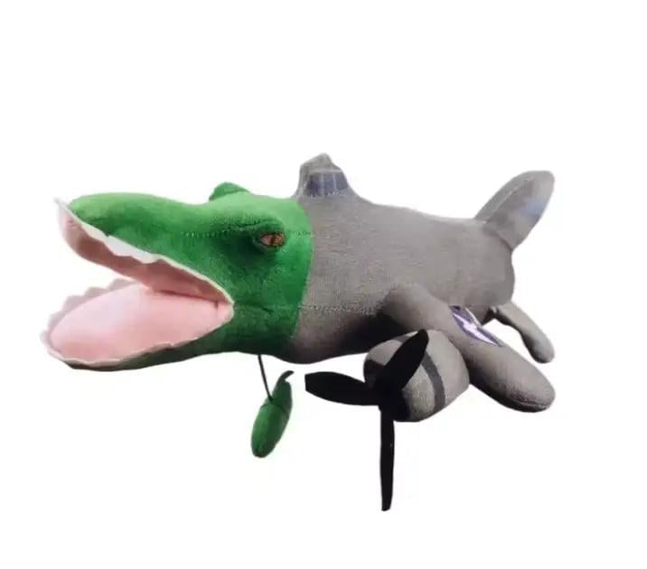 М'яка іграшка Bombardiro Krokodilo мем Brainrot 29 см (ep0425)