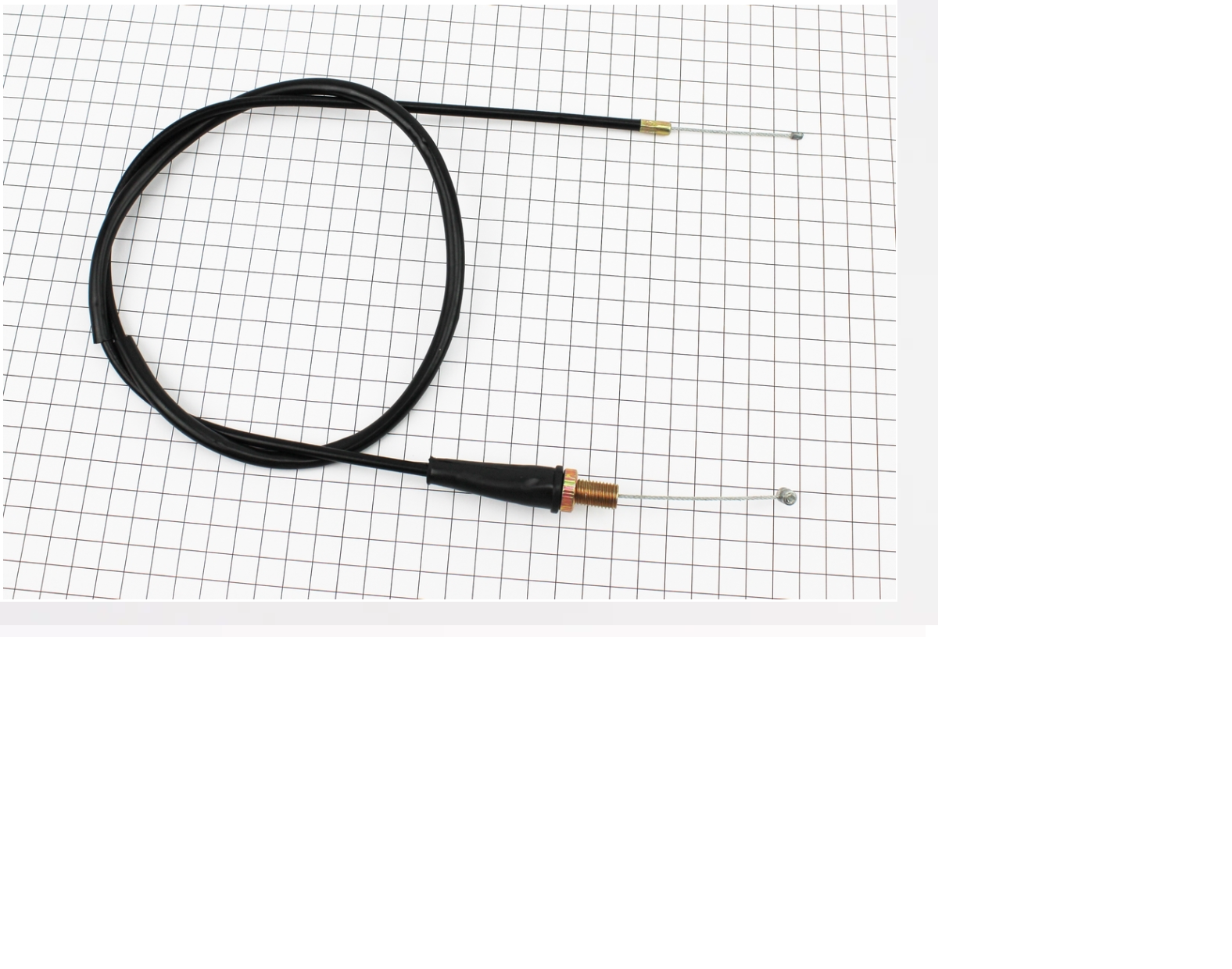 Трос газу для 110 см/кожух 100 см пітбайк (327081) - фото 2