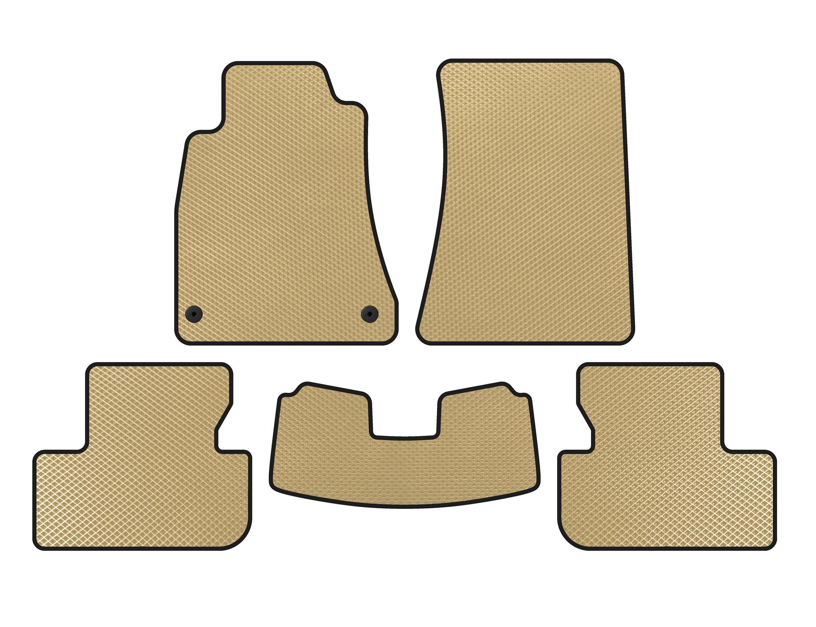 Килимки EVA Digital Designs для Lexus IS 2005-2013 рр. Бежевий (138806)