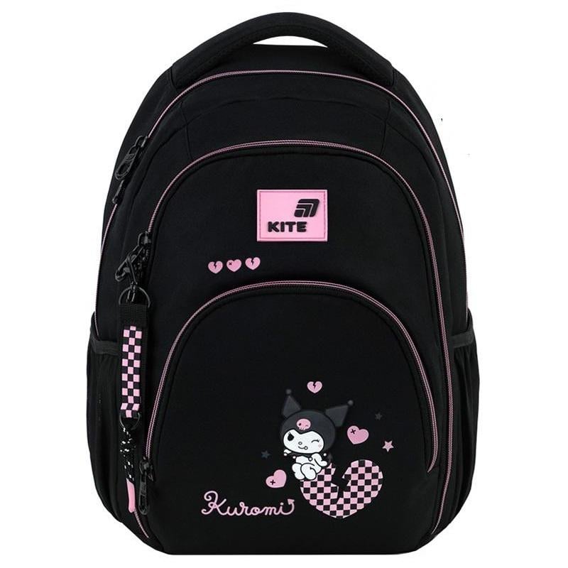 Школьный рюкзак для подростка KITE Education teens Kuromi 19,5 л (HK26-905M)