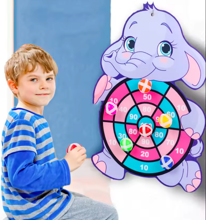 Дартс дитячий кульками на липучках Слон (25) - фото 4