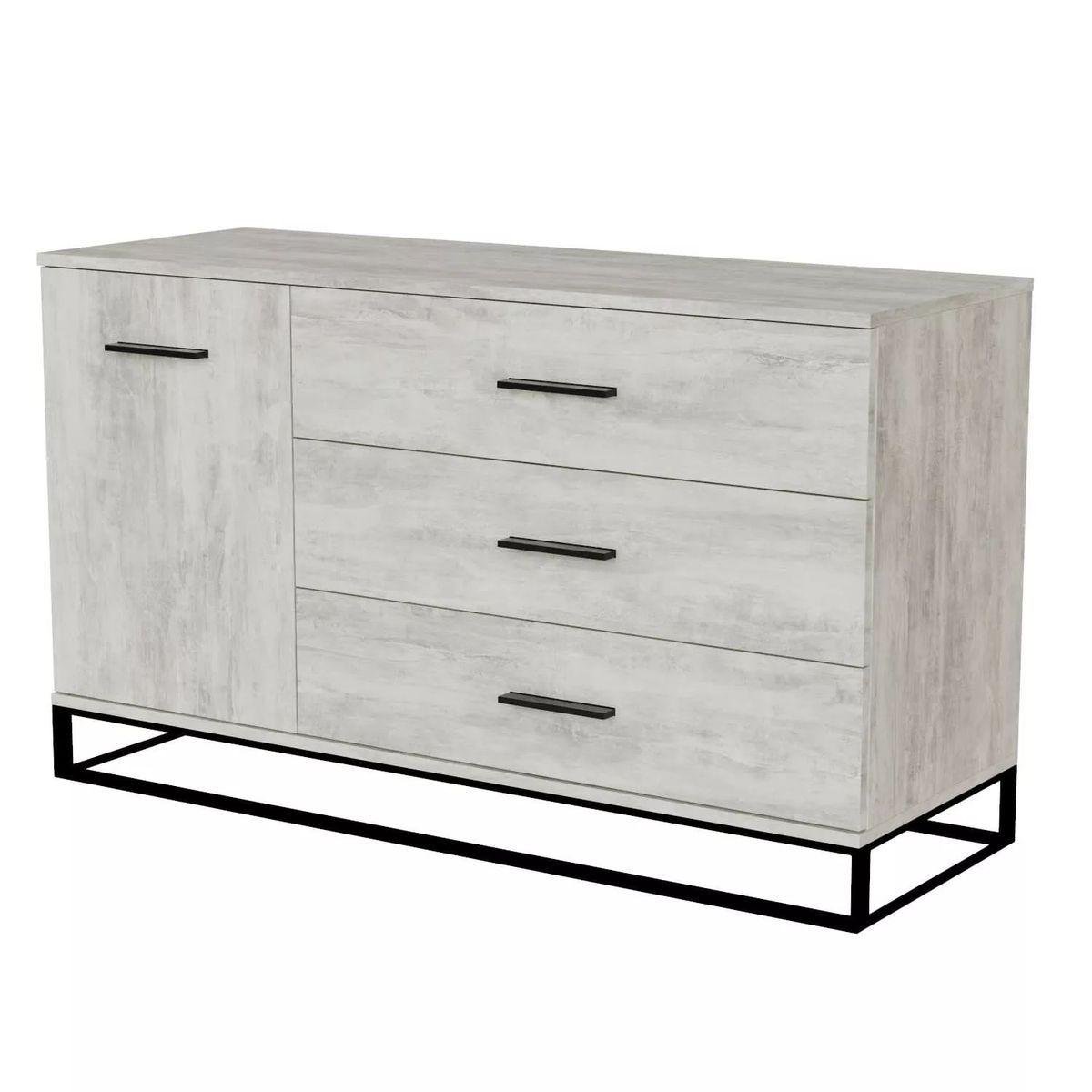 Комод Art in Head Ascet 120x42,5х70 см Ателье светлый (AS04040000030) Комод Art in Head Ascet 120x42,5х70 см Ателье светлый (AS04040000030)