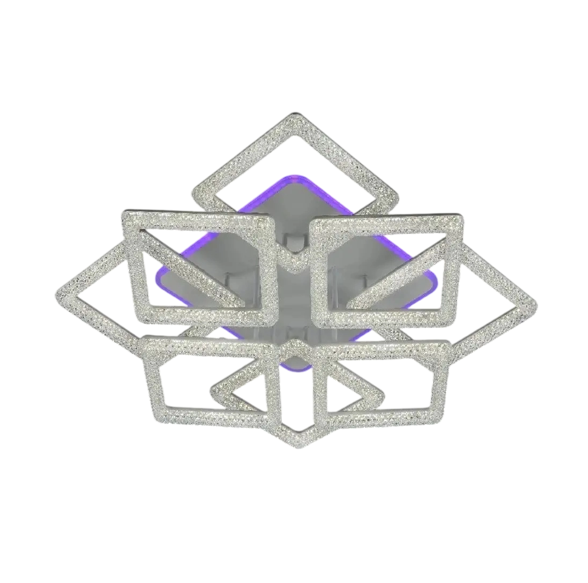 Люстра светодиодная Svet с подсветкой 290W 3000-6000К Белый (SC-3662/4+4C WH+PK/BU/PL) Люстра светодиодная Svet с подсветкой 290W 3000-6000К Белый (SC-3662/4+4C WH+PK/BU/PL)