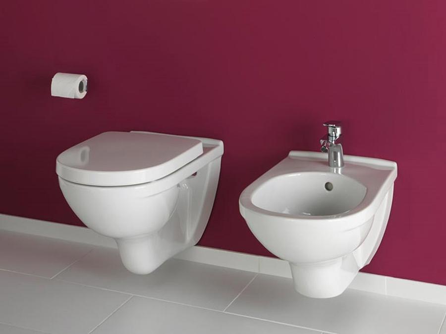 Биде подвесное Villeroy&Boch O.NOVO 54600001 Белый (82102) - фото 3