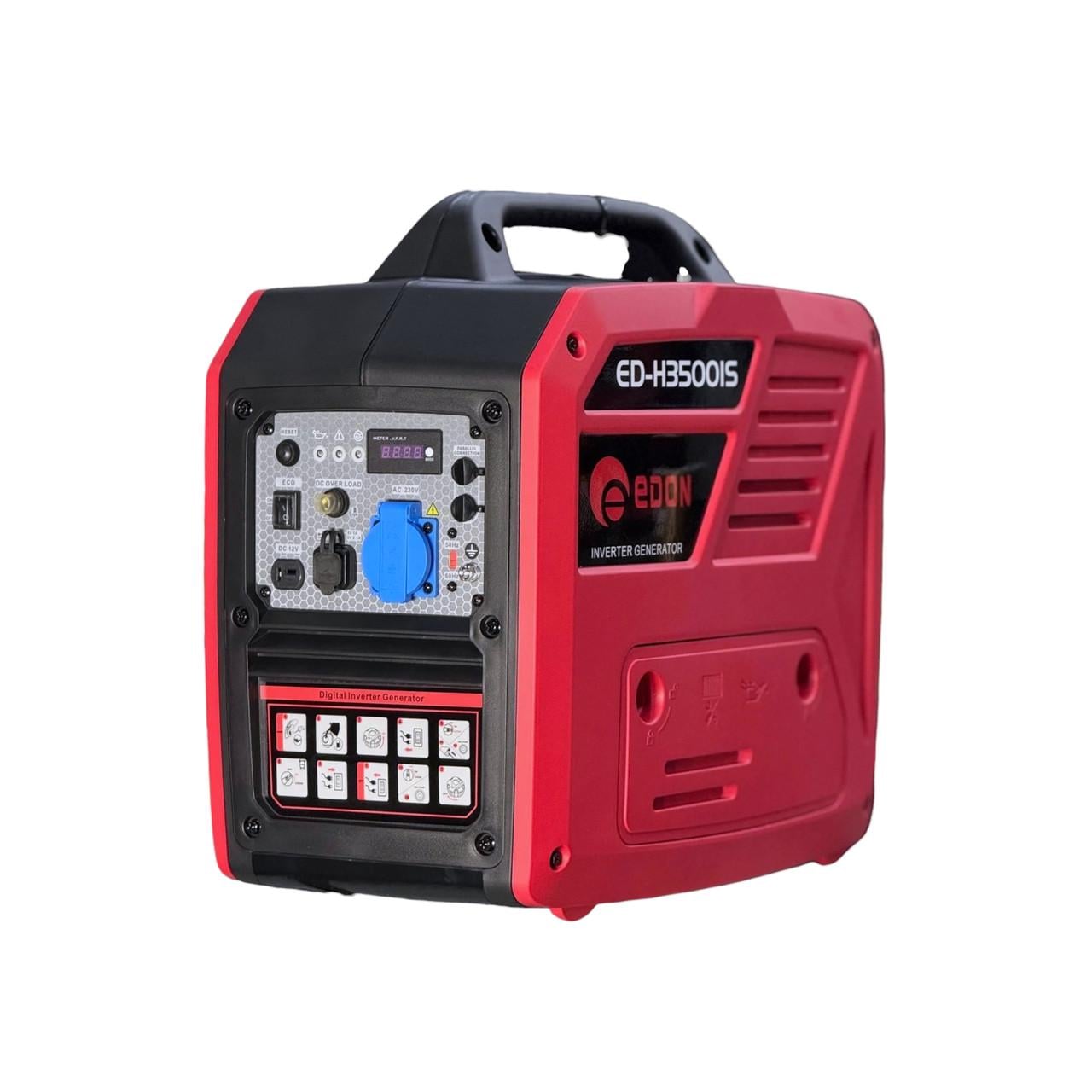Генератор инверторный бензиновый Edon ED-H3500IS 3,2 кВт 220V 2,8 кВт (38064212)