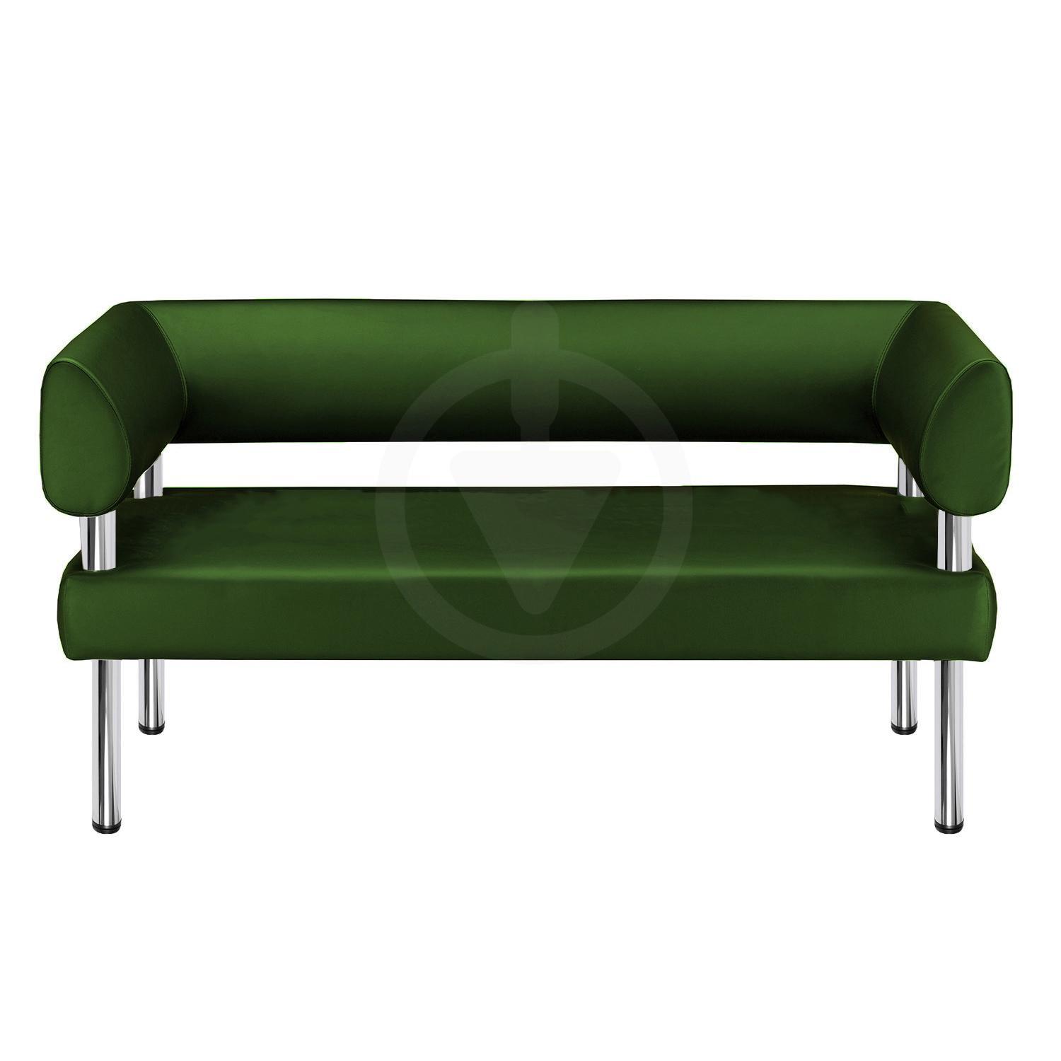 Диван офісний AVVS tech з підлокітниками для очікування/приймальної 100 см Темно-зелений (podlokotnik-75x100-dgreen) - фото 2 Диван офісний AVVS tech з підлокітниками для очікування/приймальної 100 см Темно-зелений (podlokotnik-75x100-dgreen) - фото 2