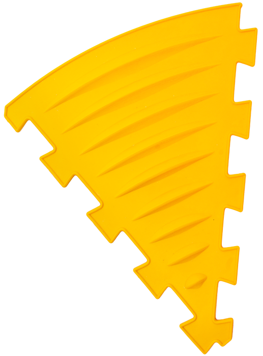 Развивающий коврик массажный Пазлы Треугольник Волны 1 элемент 19x23 см (OR00001490)