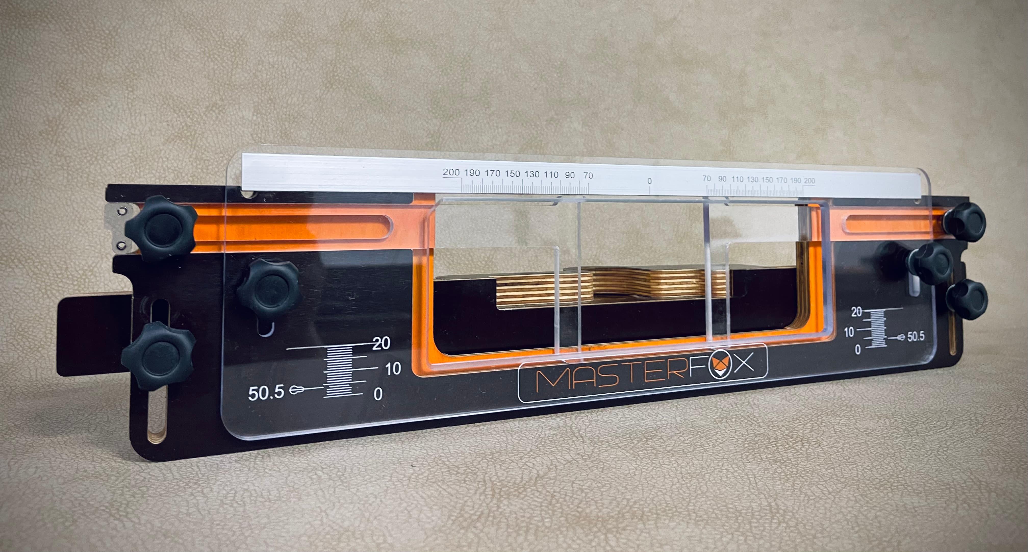 Шаблон для врезки замков и петель универсальный MasterFOX (sh-01) - фото 2 Шаблон для врезки замков и петель универсальный MasterFOX (sh-01) - фото 2