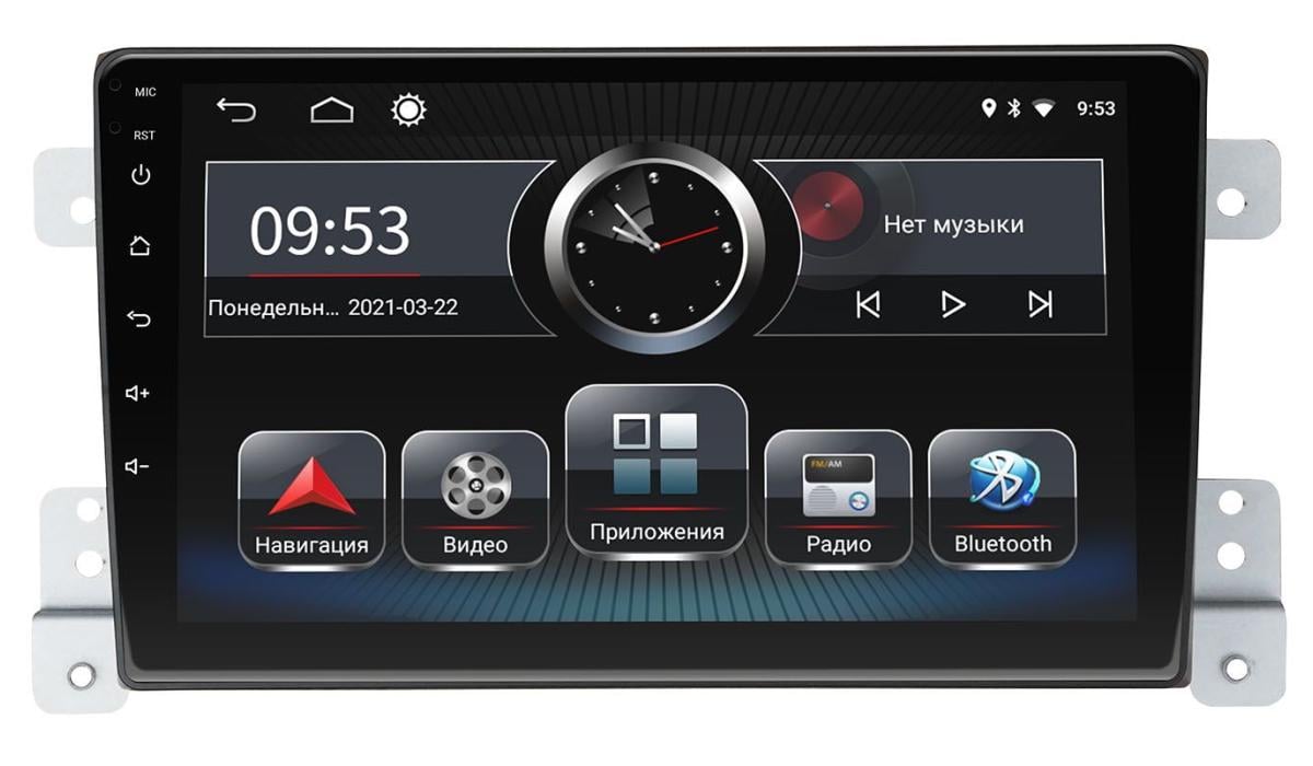 Штатная автомагнитола Incar PGA2-0784 Suzuki Grand Vitara 2005+
